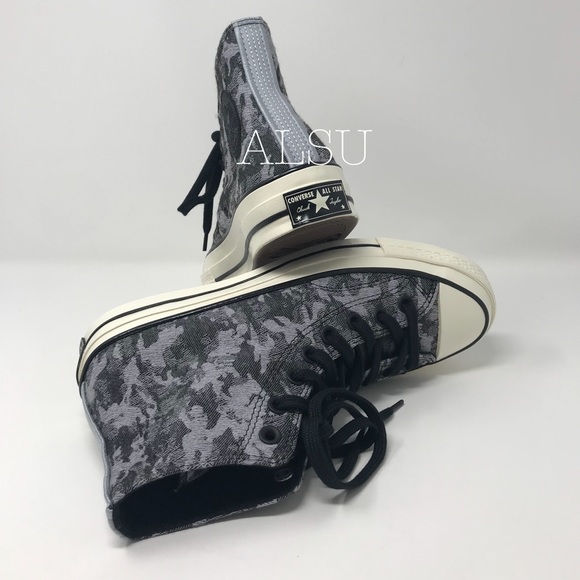 Converse Chuck 70 HI Wolf Grey Black W AUTHENTIC - Picture 5 of 8